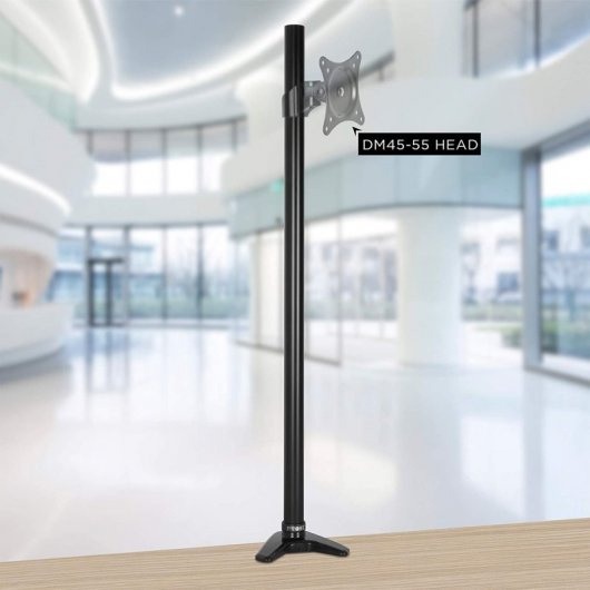 Duronic Pole Duronic DM55 Poste de 80cm para Soporte de Pantalla