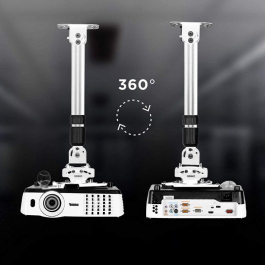 Duronic PB06XL Soporte para Proyector Extensible Techo/Pared Máx 13.6Kg
