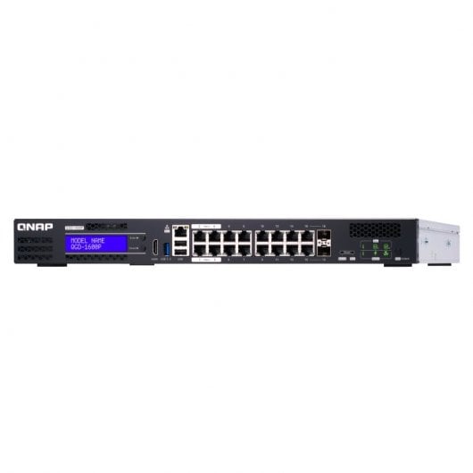 Qnap QGD-1600P-4G Switch Gestito 14 Porte RJ45 Gigabit PoE + 2 Porte 1GbE SFP/RJ45