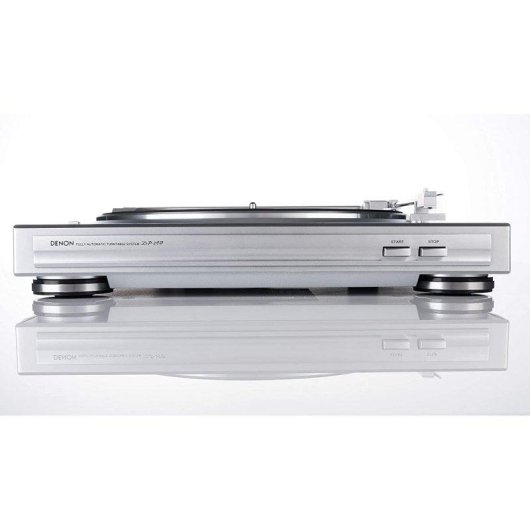 Tocadiscos Denon DP-29 Riemenaandrijving Zilver Phono Voorversterker Ingebouwd