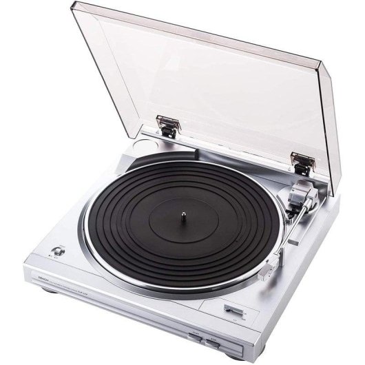 Tocadiscos Denon DP-29 Riemenaandrijving Zilver Phono Voorversterker Ingebouwd
