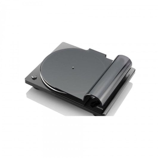 Tocadiscos Denon DP-400 Tracción Correa Negro Ecualizador Phono