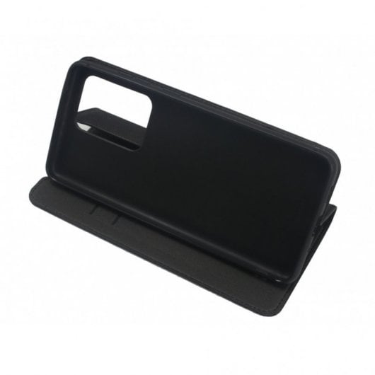 Muvit Folio Case mit Standfunktion + Kartenhalter für Samsung Galaxy S20 Ultra in Schwarz