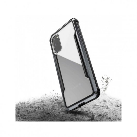 X-Doria Defense Shield Funda Negra para Samsung Galaxy S20