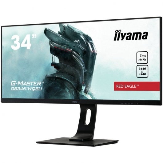 iiyama G-MASTER GB3461WQSU-B1 écran plat de PC 86,4 cm (34") 3440 x 1440 pixels UltraWide Quad HD LED Noir