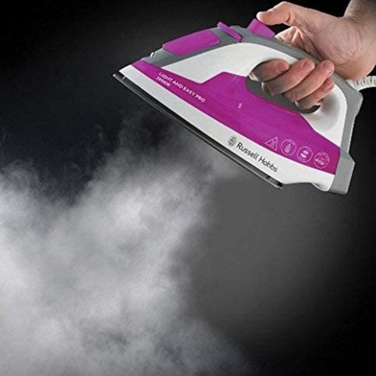 Russell Hobbs Light and Easy Pro Plancha Vapor 2600W Rosa
