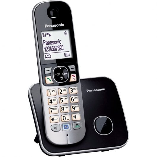 Panasonic KX-TG6811Teléfono Inalámbrico DECT Negro