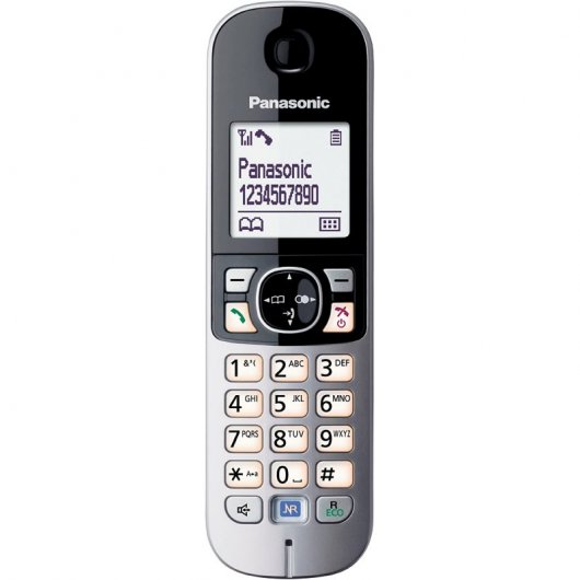 Panasonic KX-TG6811Teléfono Inalámbrico DECT Negro
