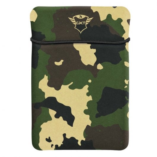 Trust GXT 1244C sacoche d'ordinateurs portables 43,9 cm (17.3") Housse Noir, Camouflage