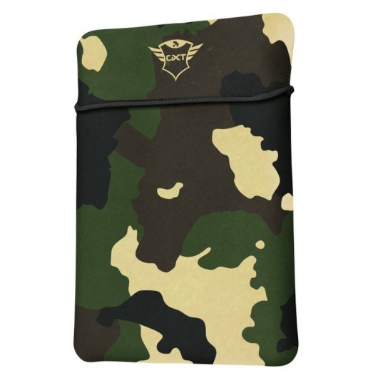 Trust GXT 1244C sacoche d'ordinateurs portables 43,9 cm (17.3") Housse Noir, Camouflage
