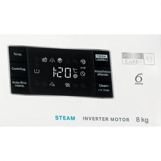 Whirlpool FFB 8248 BV PT Máquina de Lavar Roupa 8Kg C Branca