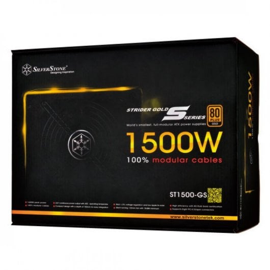 Silverstone SST-ST1500-GS Serie Strider Gold 1500W 80 Plus Gold Modular
