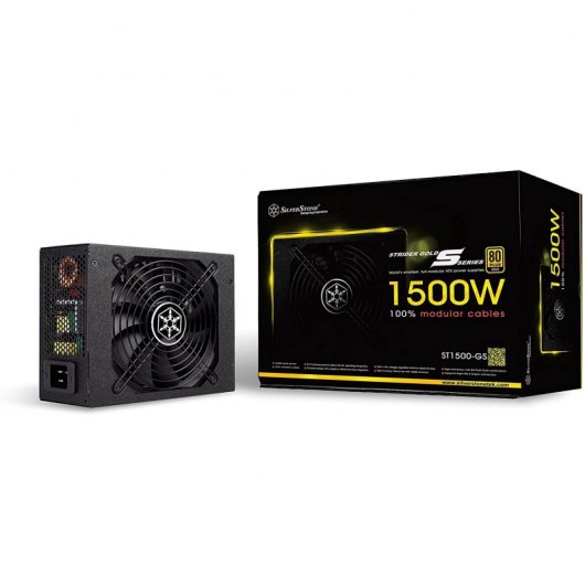 Silverstone SST-ST1500-GS Serie Strider Gold 1500W 80 Plus Gold Modular