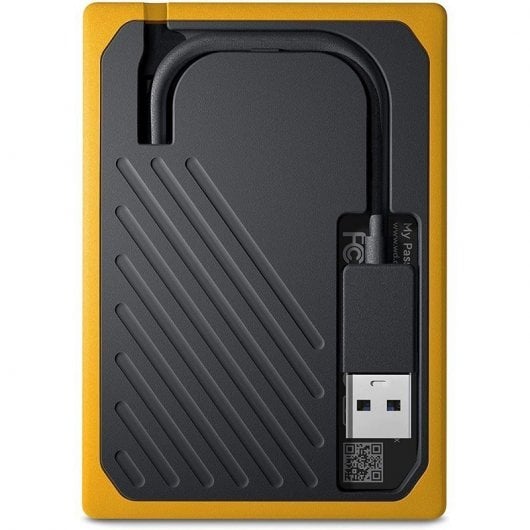 WD My Passport Go SSD Externe 2 To USB 3.1 Jaune