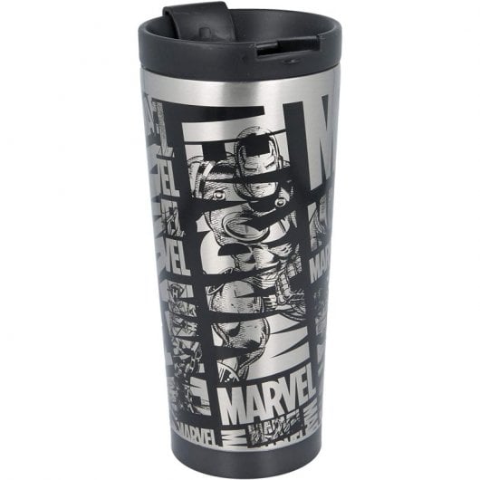 Stor Vaso Termo Acero Inoxidable de Marvel