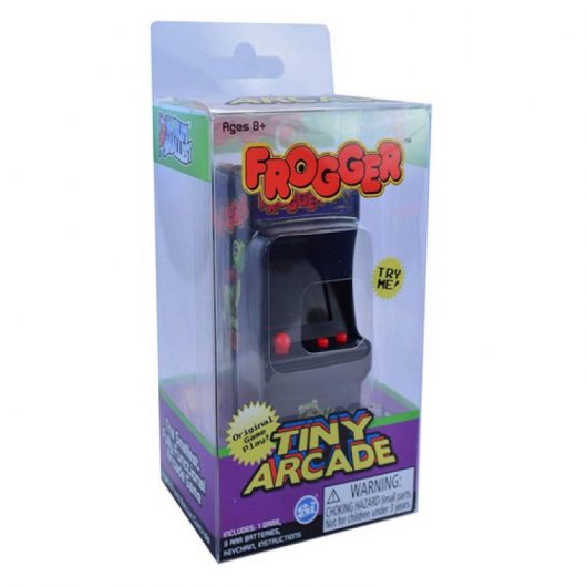 Llavero Tiny Arcade Frogger 10cm