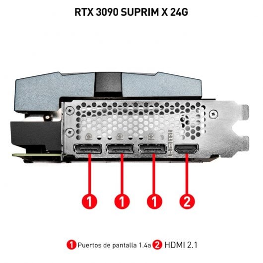 MSI GeForce RTX 3090 SUPRIM X 24GB GDDR6X