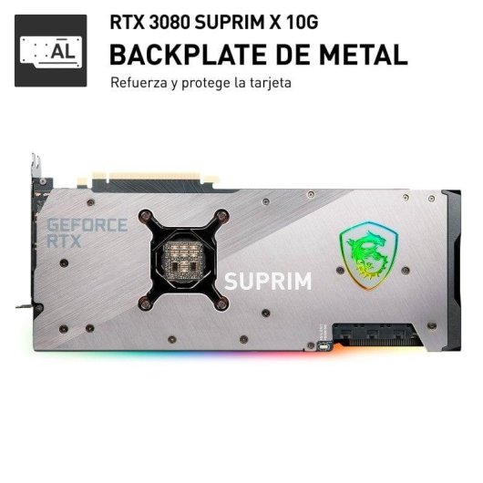 Grafikkarte MSI GeForce RTX 3080 SUPRIM X 10GB GDDR6X
