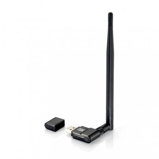 Level One WUA-0624 Antena de Red WiFi con Adaptador USB 150Mbps