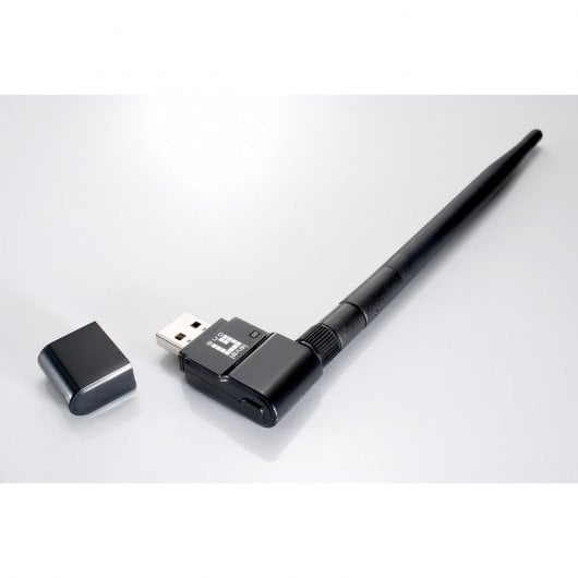 Level One WUA-0624 Antena de Red WiFi con Adaptador USB 150Mbps