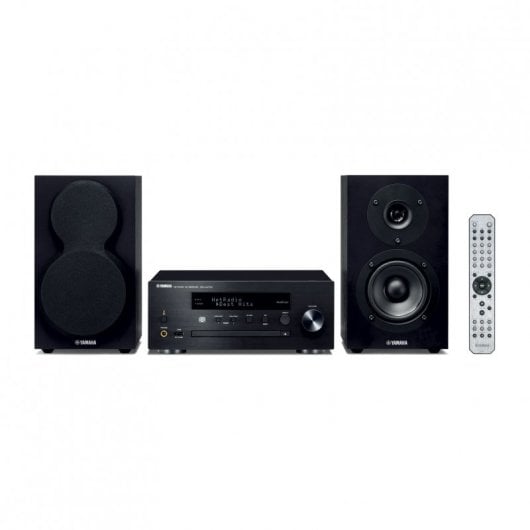 Yamaha MusicCast PianoCraft MCR-N470D Microcadena Negra