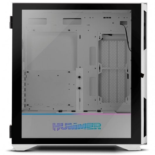 NOX Hummer Nexus Cristal Templado USB 3.0 Blanca
