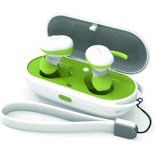 Cuffie Bluetooth WeePlug SoundFlow i15 verdi