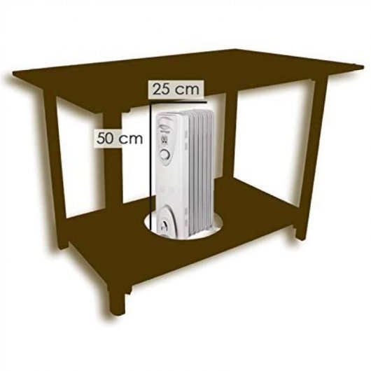 COSTWAY Calentador De Espacio Mica De 1500 W, Calentador Silencioso Para Habitación Completa Con Termostato Ajustable Proteccion Contra Vuelcos Y