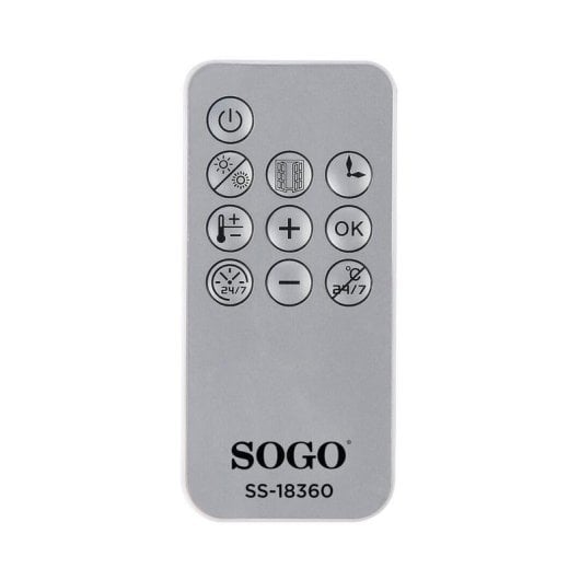 Sogo SS-18360 Calefactor PTC de Pared 2000W