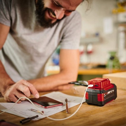 Einhell TE-CP18V Li USB-Adapter für Akkus