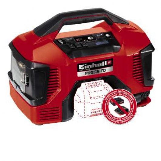 Einhell Pressito TE-AC 18/11 Li-AC Compresor Híbrido 11Bar
