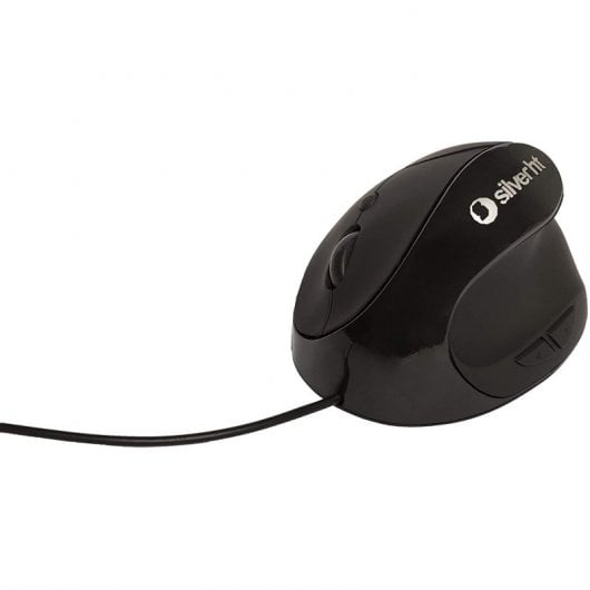 SilverHT Ratón Ergonómico Horizontal 2000DPI Negro