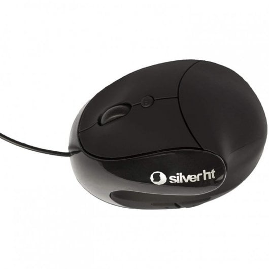 SilverHT Ratón Ergonómico Horizontal 2000DPI Negro