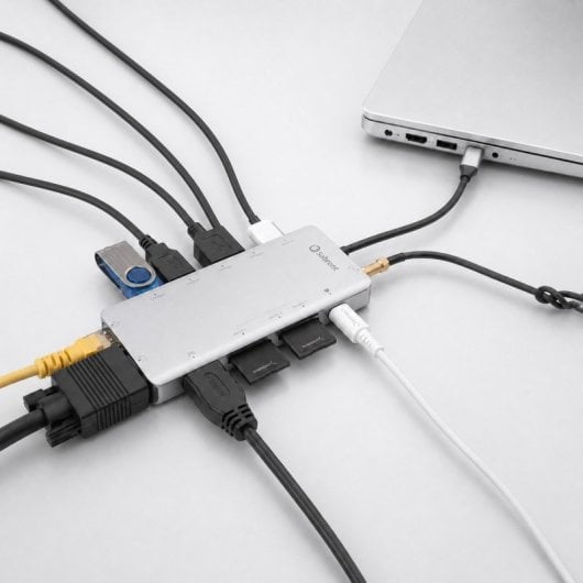 SilverHT Logan Typ-C-Adapter 13 in 1 Aluminium
