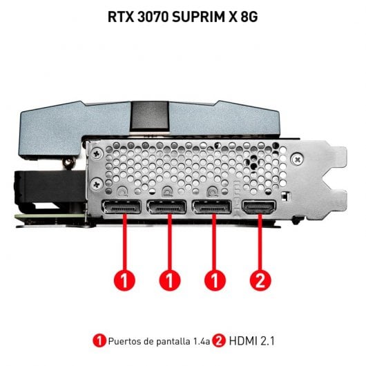 MSI GeForce RTX 3070 SUPRIM X 8GB GDDR6