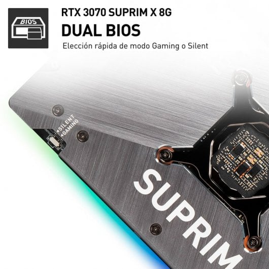 MSI GeForce RTX 3070 SUPRIM X 8GB GDDR6