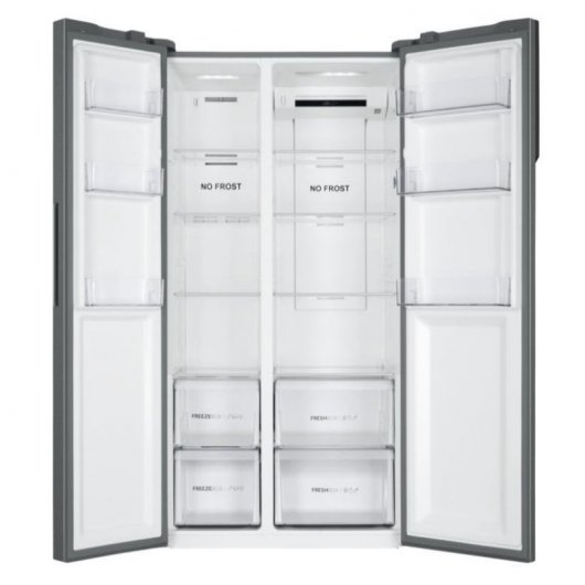 Haier HSR3918FNPG Frigorífico Americano F Acero Inoxidable