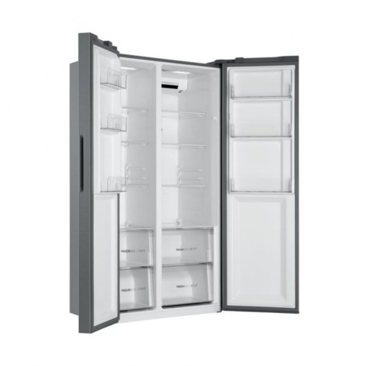 Haier HSR3918FNPG Frigorífico Americano F Acero Inoxidable