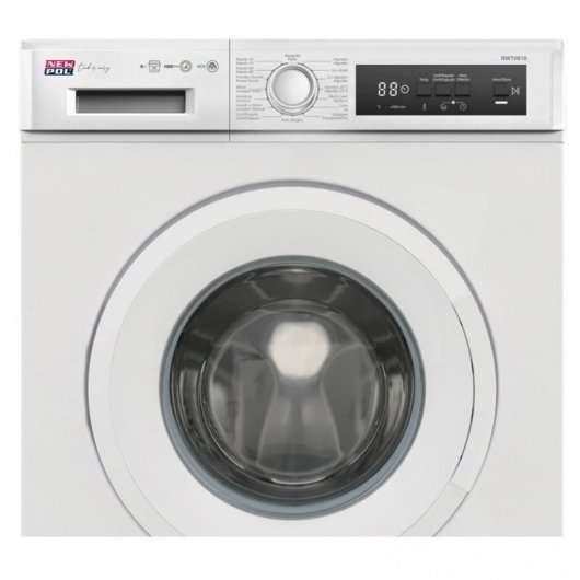 New Pol NWT0810 Lavadora de Carga Frontal 8Kg D Blanco