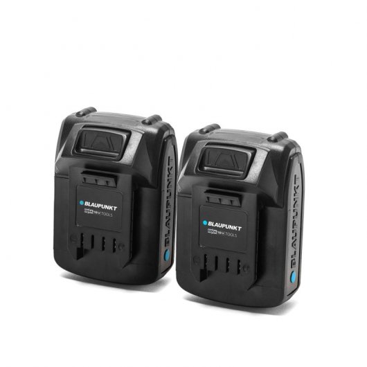 Blaupunkt BPSET-3-EU Taladro Percurtor + Sierra de Calar + 2x Batería 18V + Cargador Rápido