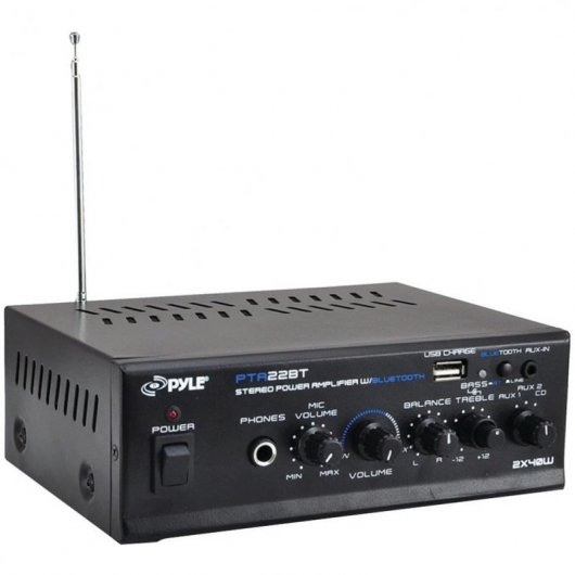 Pyle PTA22BT Mini Amplificador HiFi 80W