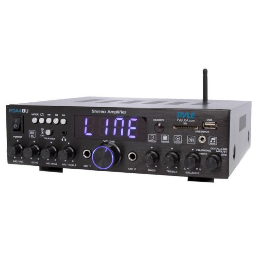 Pyle PDA4BU Amplificador HiFi Bluetooth 200W