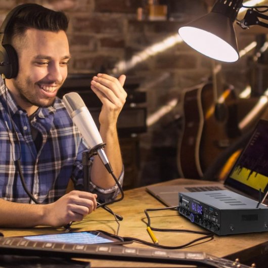 Pyle PDA4BU Amplificador HiFi Bluetooth 200W