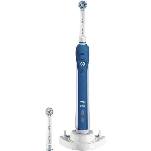 Brosse a Dent Oscillo Rotative Oral-B PRO 2 2700 2 Modes 2 Embrayages Minuteur Capteur de Pression