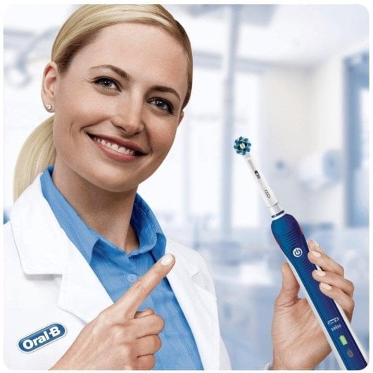 Brosse a Dent Oscillo Rotative Oral-B PRO 2 2700 2 Modes 2 Embrayages Minuteur Capteur de Pression