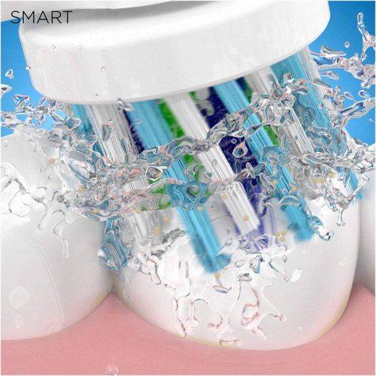 Oral-B Smart 4 4900 Pack 2 Cepillos Eléctricos Rosa/Negro