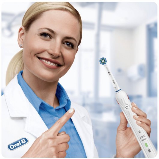 Oral-B Smart 4 4900 Pack 2 Cepillos Eléctricos Rosa/Negro
