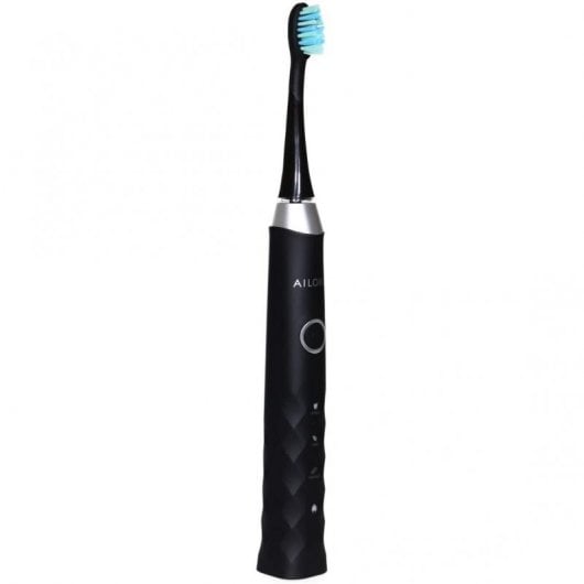 Ailoria SHINE BRIGHT Adulte Brosse à dents à ultrasons Noir, Argent