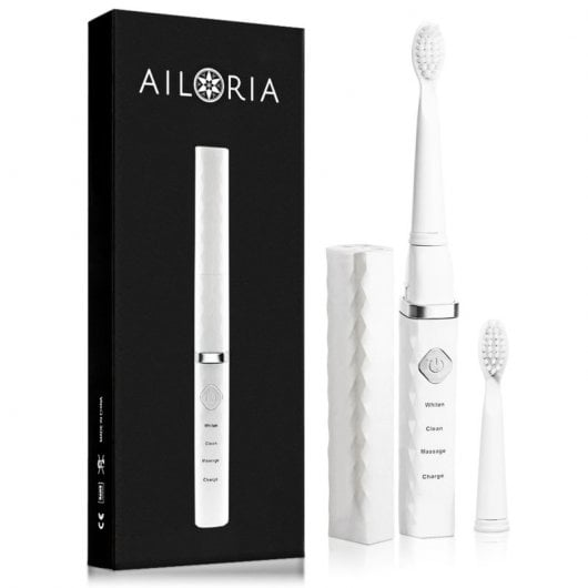 Ailoria Flash Travel Cepillo Eléctrico de Viaje Blanco