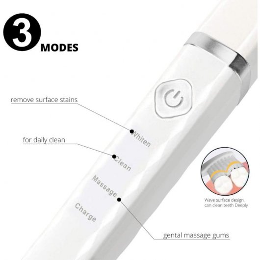 Ailoria Flash Travel Cepillo Eléctrico de Viaje Blanco